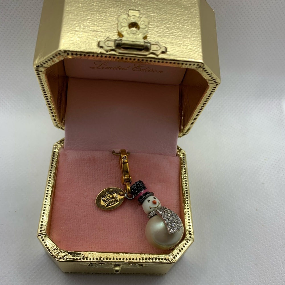 Juicy Couture  Snowman  charm limited Edition